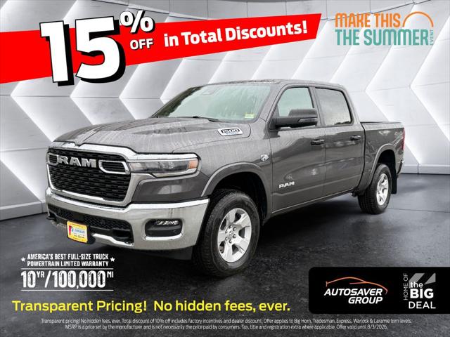 2026 Ram 1500 Big Horn Crew Cab 4x4 5'7" Box for sale in Saint Johnsbury, VT