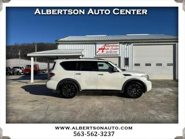2017 Nissan Armada Platinum for sale in SPILLVILLE, IA