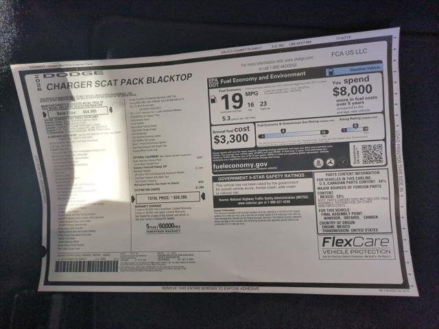 2026 Dodge Charger Scat Pack 2-Door AWD