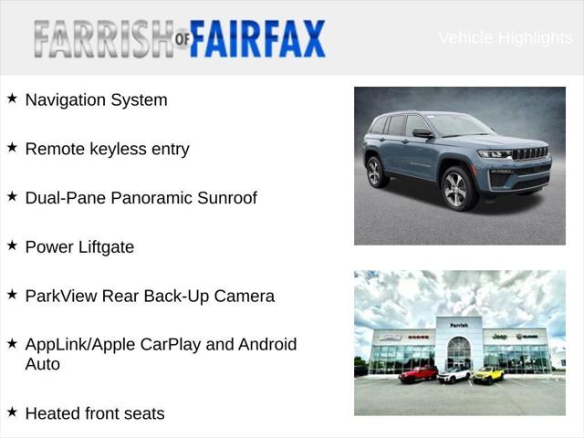2026 Jeep Grand Cherokee GRAND CHEROKEE LIMITED 4X4 2026 Jeep Grand Cherokee GRAND CHEROKEE LIMITED 4X4