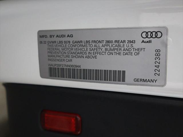 2022 Audi A7 Premium 55 TFSI quattro S tronic