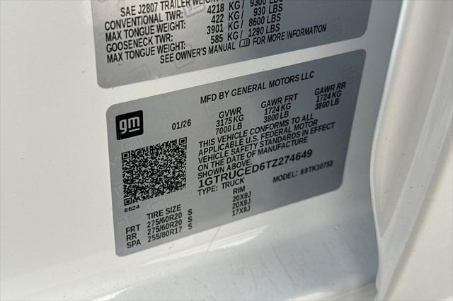2026 GMC Sierra 1500 Double Cab, Standard Bed, Elevation, 4WD