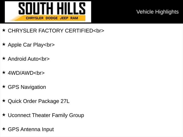 2023 Chrysler Pacifica Touring L AWD 2023 Chrysler Pacifica Touring L AWD