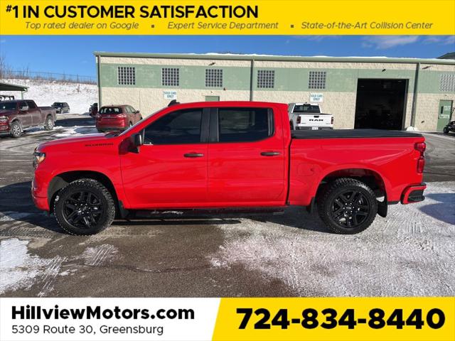 2022 Chevrolet Silverado 1500 4WD Crew Cab Short Bed Custom 2022 Chevrolet Silverado 1500 4WD Crew Cab Short Bed Custom