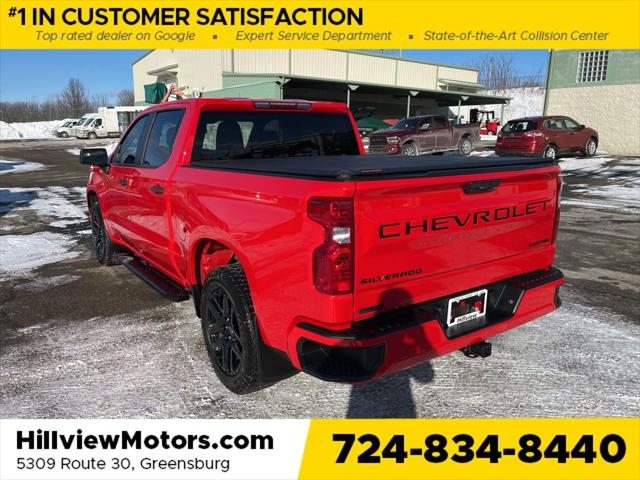 2022 Chevrolet Silverado 1500 4WD Crew Cab Short Bed Custom 2022 Chevrolet Silverado 1500 4WD Crew Cab Short Bed Custom