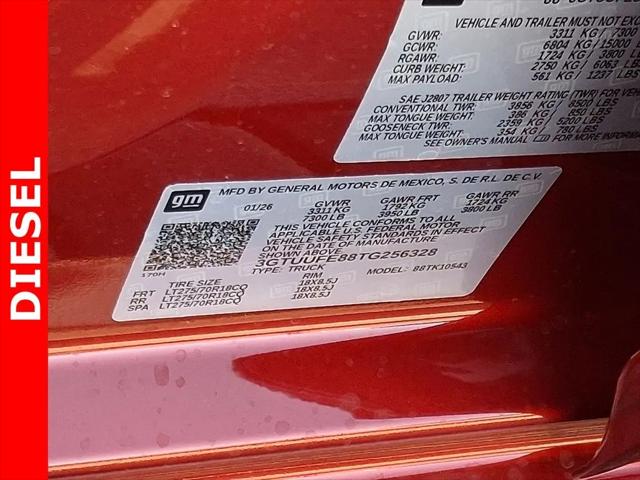 2026 GMC Sierra 1500 Crew Cab, Short Bed, AT4X, 4WD