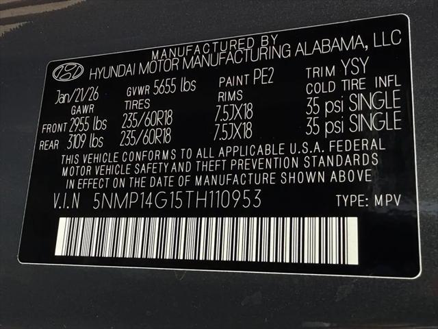 2026 Hyundai Santa Fe Hybrid SE