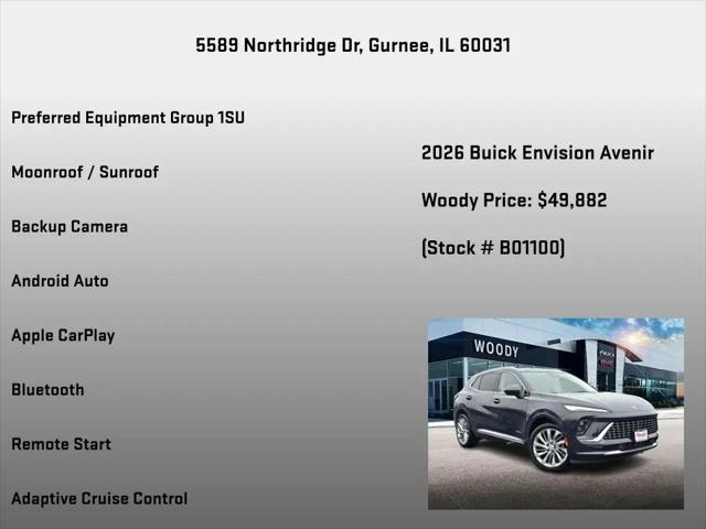 2026 Buick Envision Avenir AWD