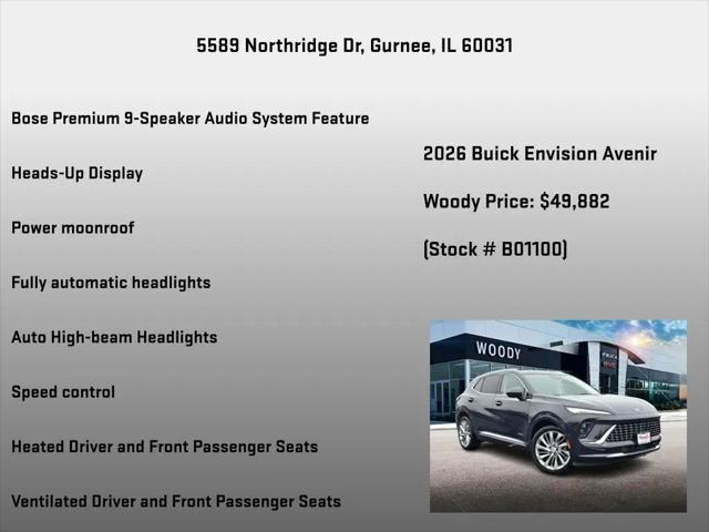 2026 Buick Envision Avenir AWD