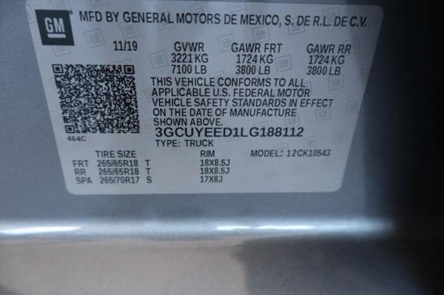 2020 Chevrolet Silverado 1500 4WD Crew Cab Short Bed RST