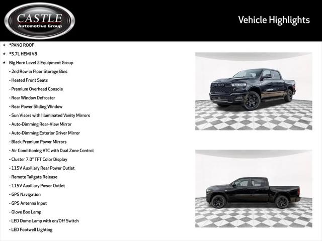 2026 Ram 1500 Big Horn Crew Cab 4x4 57 Box