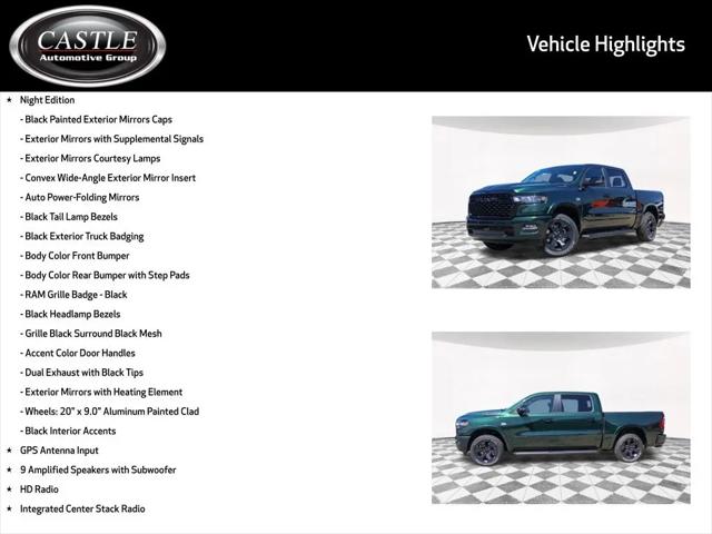 2026 Ram 1500 Big Horn Crew Cab 4x4 57 Box