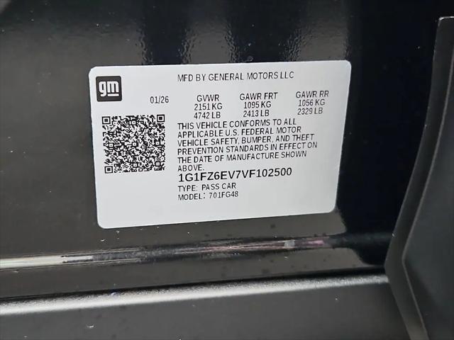 2027 Chevrolet Bolt RS FWD