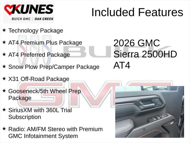 2026 GMC Sierra 2500HD AT4