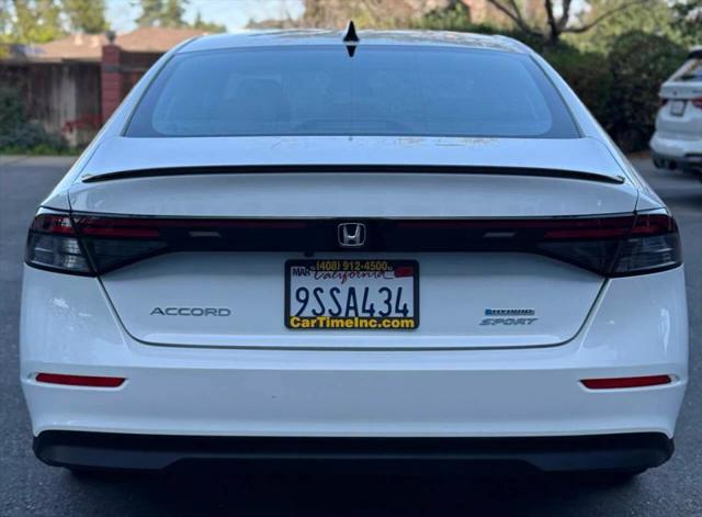 2025 Honda Accord Sedan Sport