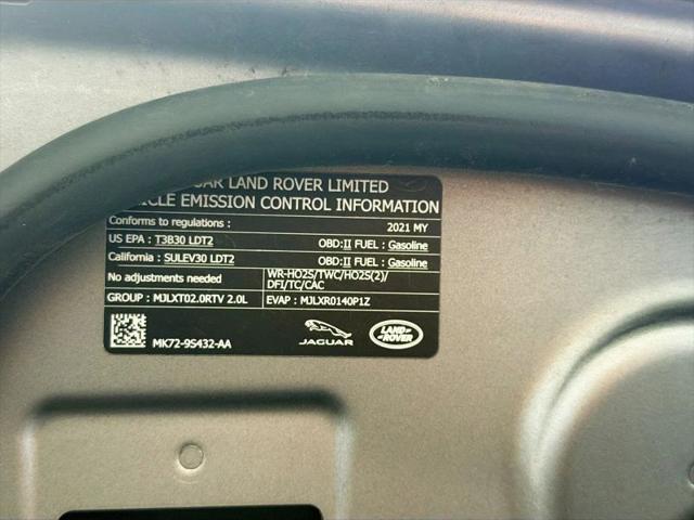 2021 Land Rover Range Rover Evoque S