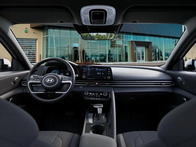 2026 Hyundai Elantra Hybrid Blue