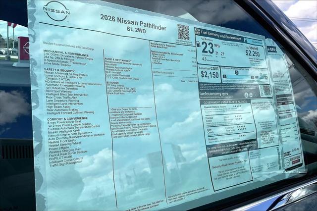 2026 Nissan Pathfinder SL