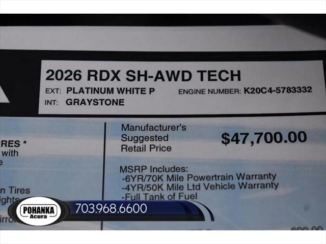2026 Acura RDX Technology