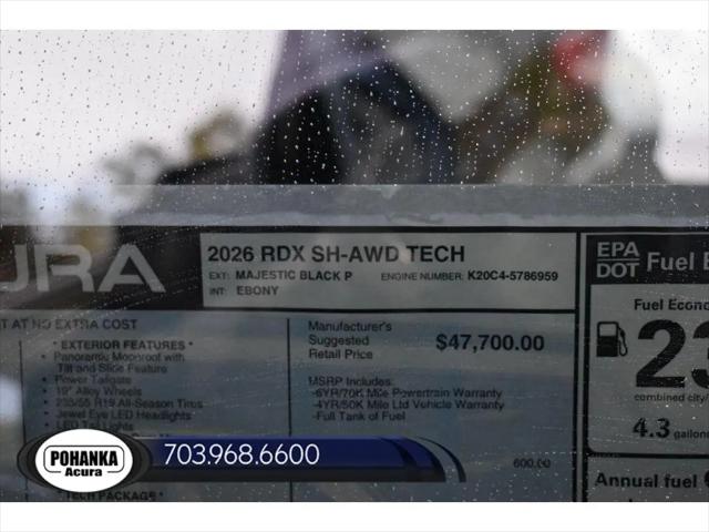 2026 Acura RDX Technology