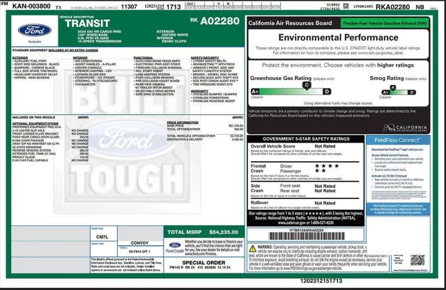 2024 Ford Transit Cargo Van T-250