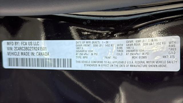 2026 Chrysler Pacifica Select AWD