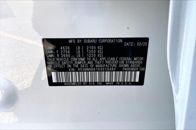 2025 Subaru Legacy Base