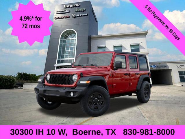 2026 Jeep Wrangler 4-Door Sport 4x4 for sale in Boerne, TX