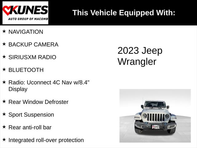 2023 Jeep Wrangler 4xe Sahara 4x4