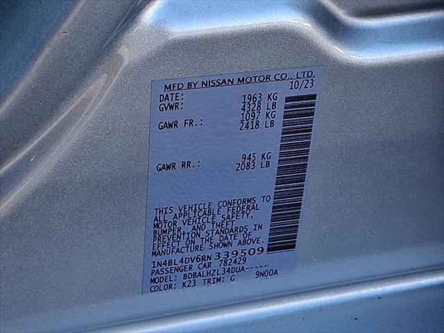 2024 Nissan Altima SV FWD