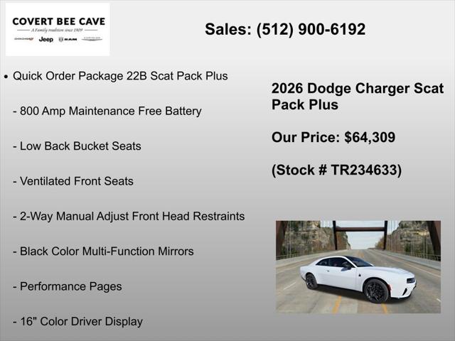 2026 Dodge Charger Scat Pack Plus 2-Door AWD