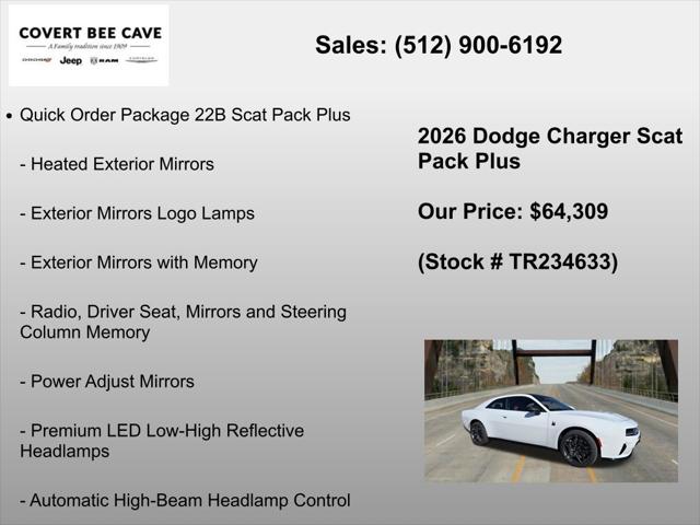 2026 Dodge Charger Scat Pack Plus 2-Door AWD