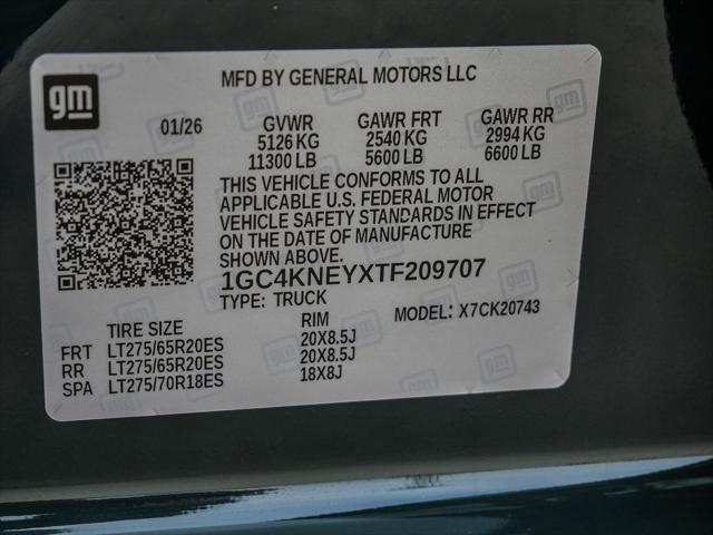 2026 Chevrolet Silverado 2500HD Crew Cab, Standard Bed, LT, 4WD