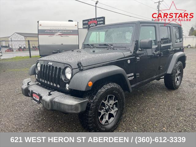 2017 Jeep Wrangler Unlimited Sport 4x4 for sale in Olympia, WA