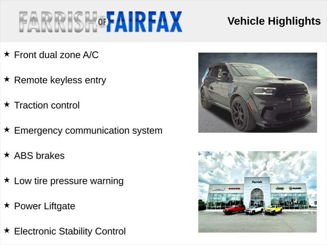 2024 Dodge Durango SRT 392 AlcHEMI AWD 2024 Dodge Durango SRT 392 AlcHEMI AWD