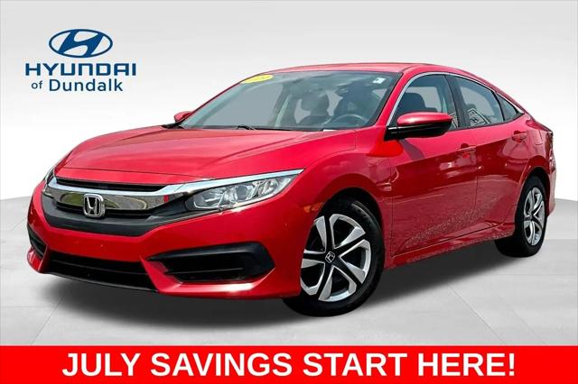 2017 Honda Civic LX for sale in Dundalk, MD