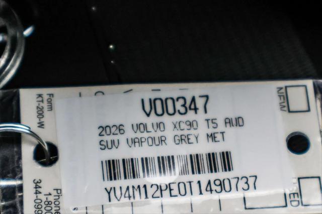 2026 Volvo XC90 Plus, B5 AWD Gas (mild hybrid), Gasoline, Bright, 7 Seats
