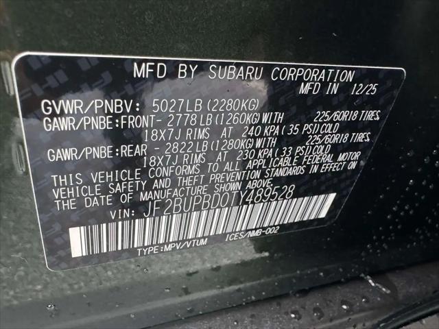 2026 Subaru Outback Premium