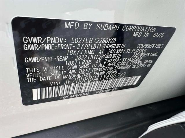 2026 Subaru Outback Premium