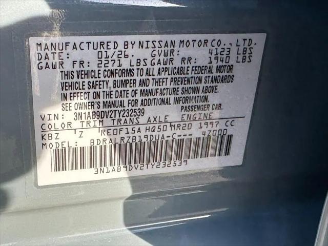 2026 Nissan Sentra SR