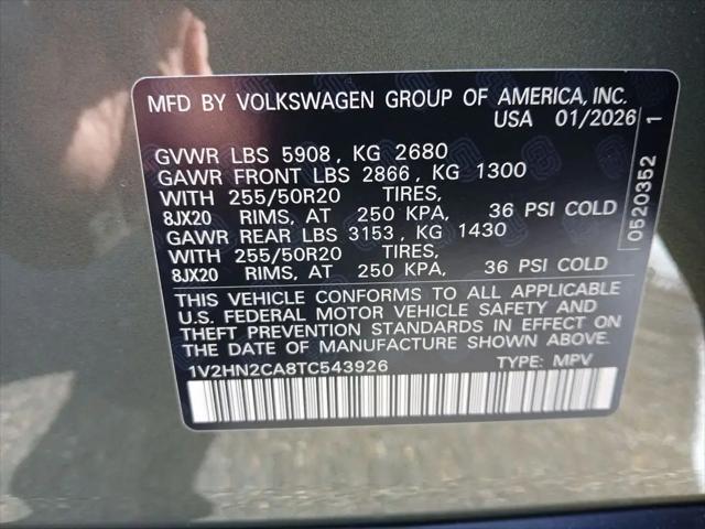 2026 Volkswagen Atlas SE with Technology