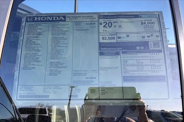 2026 Honda Ridgeline TrailSport