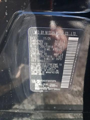 2026 Nissan Armada SV