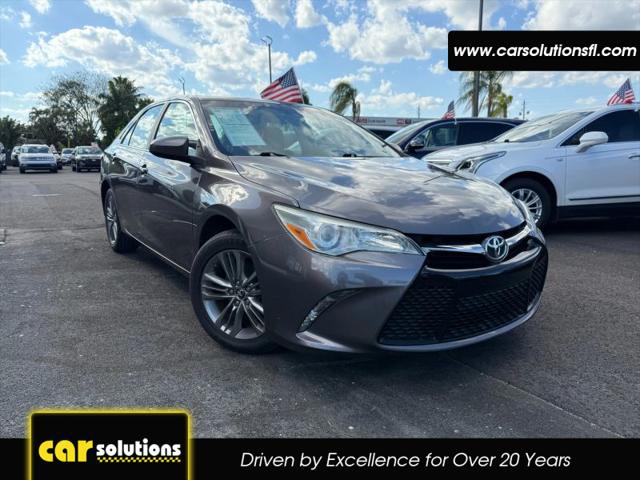 2016 Toyota Camry SE for sale in West Palm Beach, FL