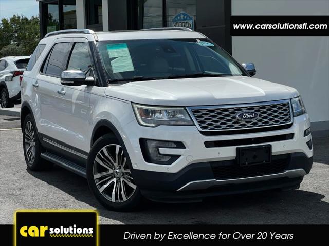 2017 Ford Explorer Platinum for sale in West Palm Beach, FL