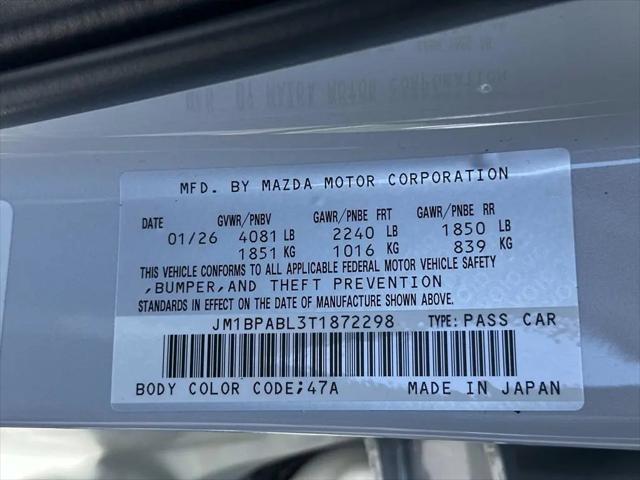 2026 Mazda Mazda3 2.5 S Select Sport