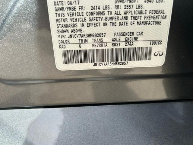 2017 INFINITI Q50 2.0t Premium
