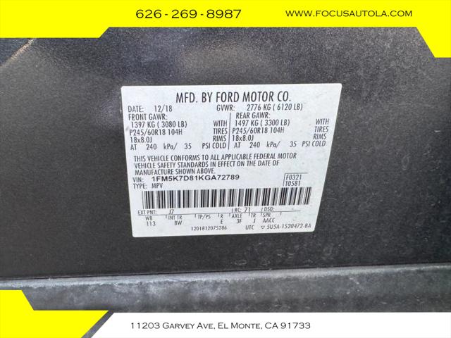 2019 Ford Explorer XLT