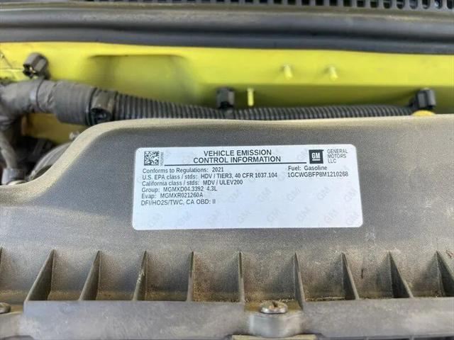 2021 Chevrolet Express Cargo Van RWD 2500 Extended Wheelbase WT