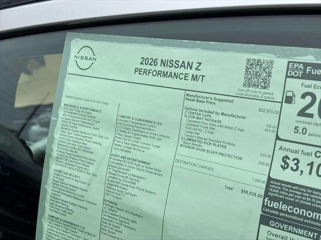 2026 Nissan Z Performance